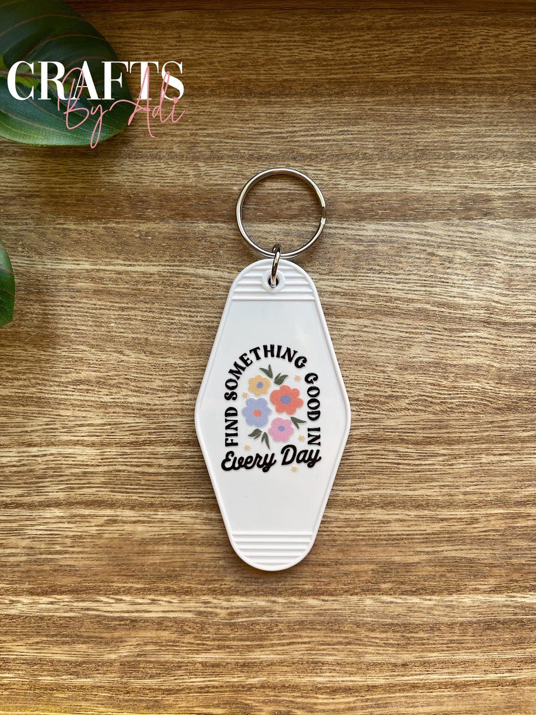 Find Something Good Motel Keychain